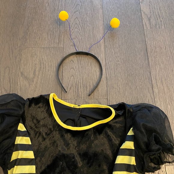 Bumble Bee Costume Kids size Large (12-14) *READ* No Wings - Picture 4 of 7